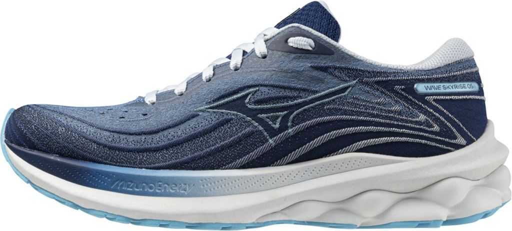 Mizuno Wave Skyrise 5 W Løpesko Parisian Blue/River Blue, UK 6