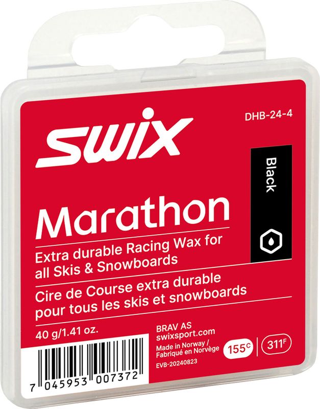 Swix Pro Marathon Paraffin Black 40g -24