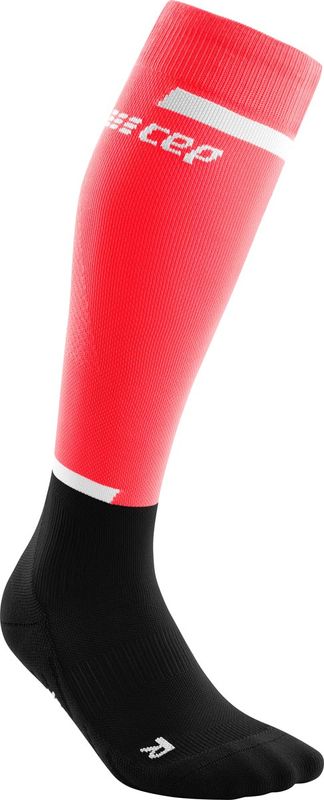 CEP The Run Socks Tall v.4 W Kompresjonsstrømper Pink/Black, II