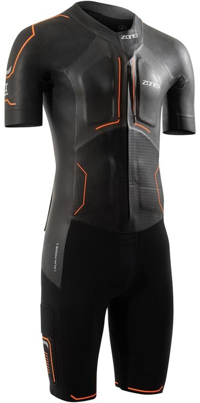 Zone3 Evolution Swimrun M Våtdrakt Black/Orange/Gunmetal, M