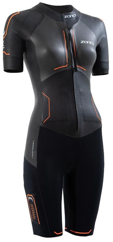 Zone3 Evolution Swimrun W Våtdrakt Black/Orange/Gunmetal, M