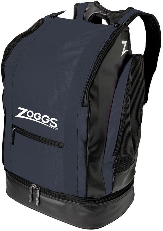 Zoggs Tour Back Pack Bag Black/Black, 40 L